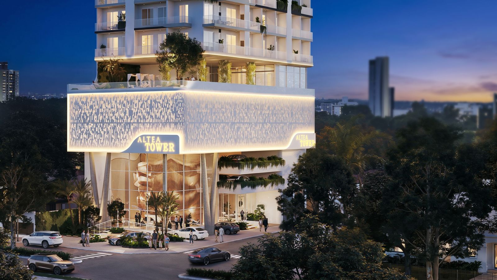 Altea Tower – acceso principal